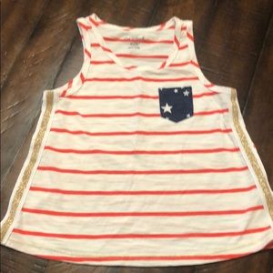 Cat and Jack 4th of July Tank top